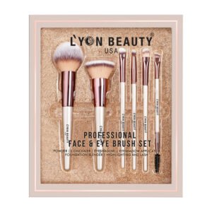 Professional Face & Eye Brush Set